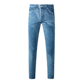 Purple Brand Jeans Pure Cotton High Street Trend #9106